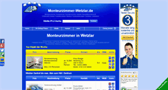 Desktop Screenshot of monteurzimmer-wetzlar.de